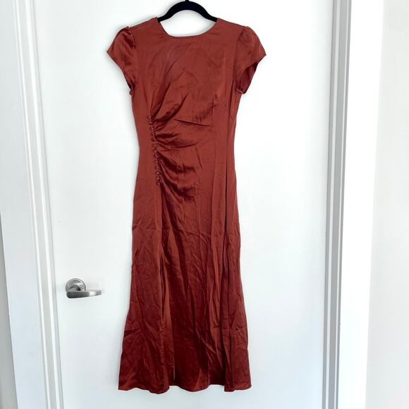 Reformation Tatianna Silk Midi Dress - Picture 3 of 7